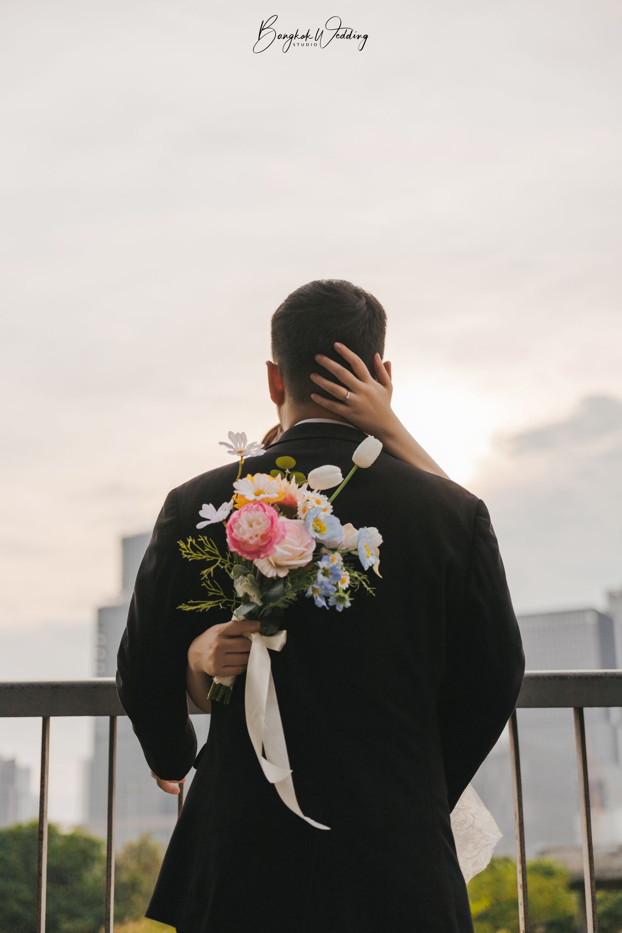 ถ่ายพรีเวดดิ้ง สวนเบญจกิติ