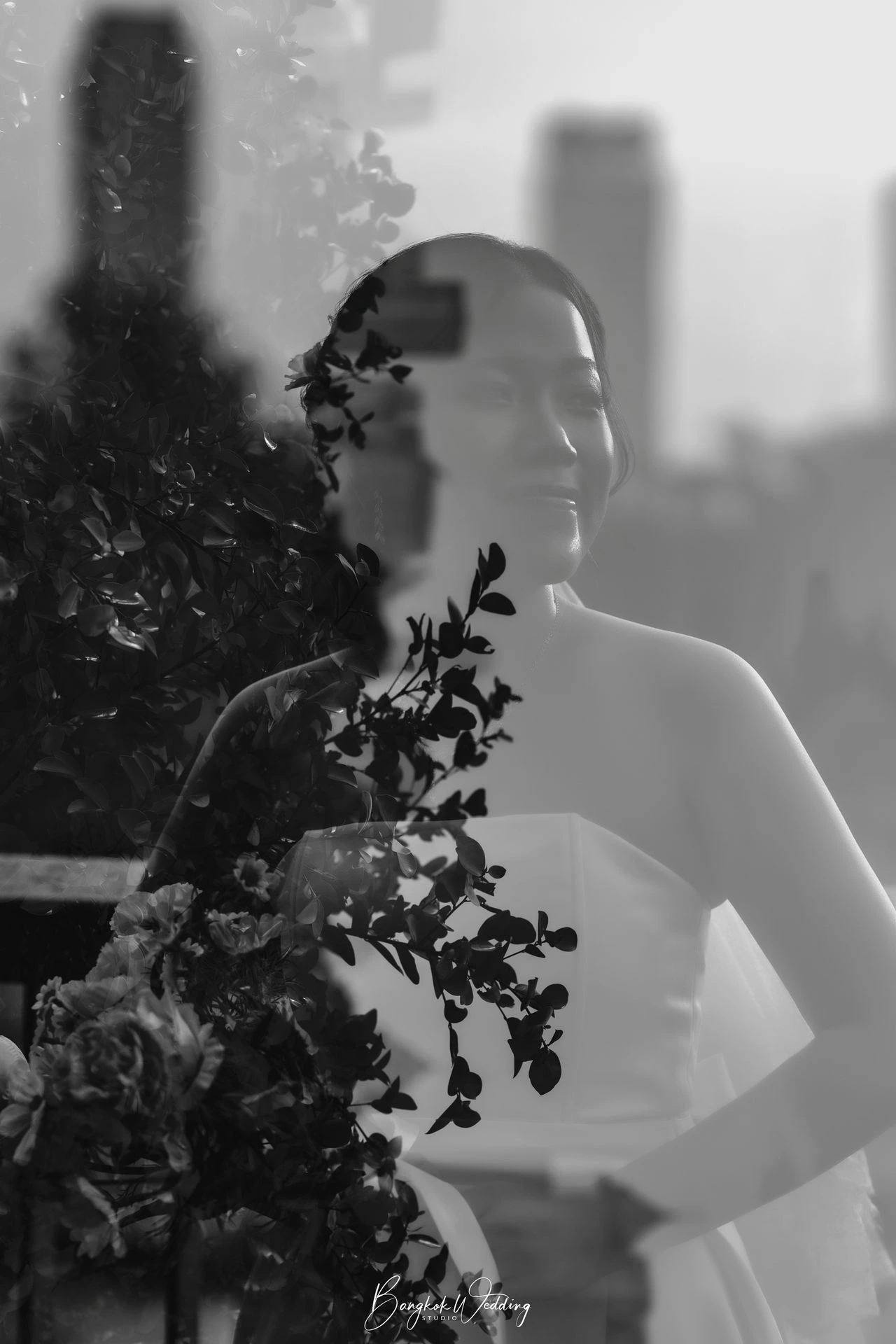 ถ่ายพรีเวดดิ้ง สวนเบญจกิติ