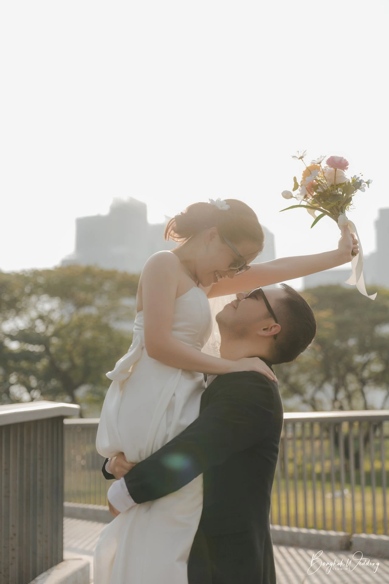 พรีเวดดิ้งธรรมชาติ กรุงเทพ สวนเบญจกิติ
