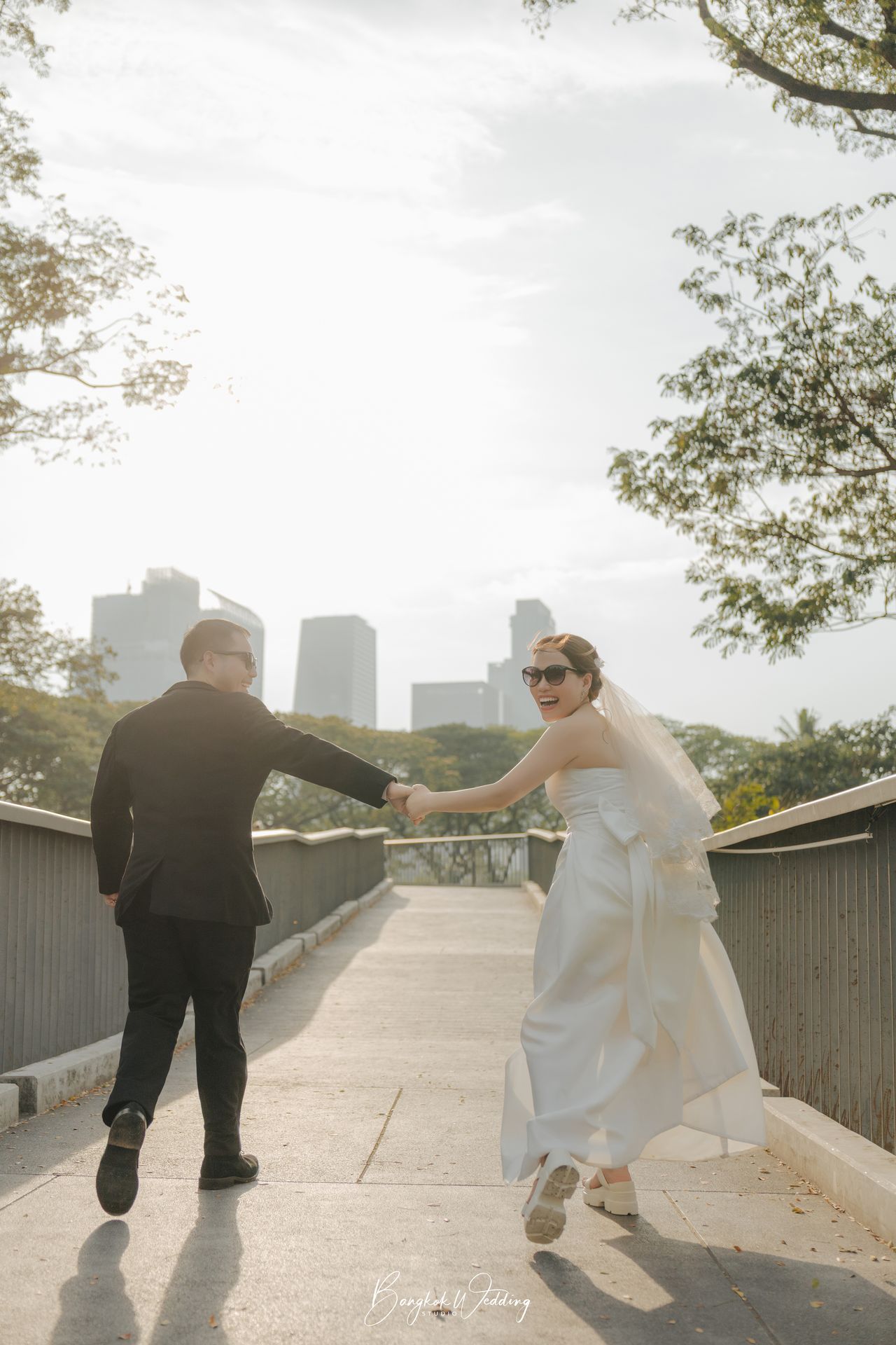 พรีเวดดิ้งธรรมชาติ กรุงเทพ สวนเบญจกิติ