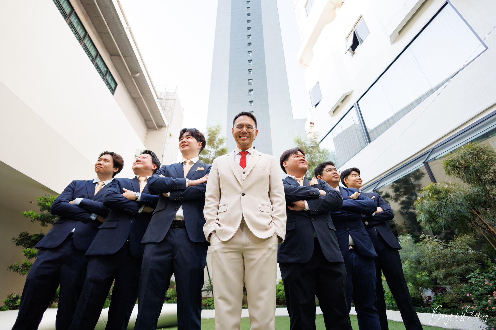 งานแต่งโรงแรม กรุงเทพ แสงสวย โมเดิร์น