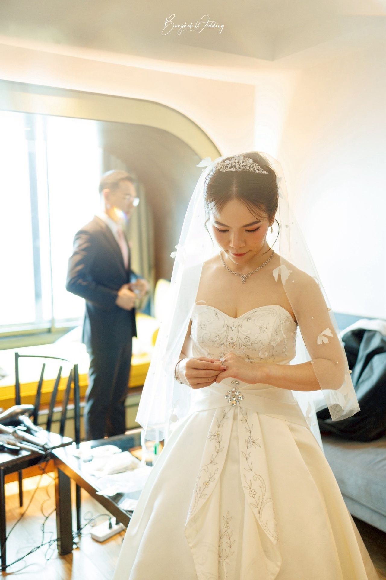 ภาพถ่ายบ่าวสาวงานแต่ง Graph Hotel กรุงเทพ