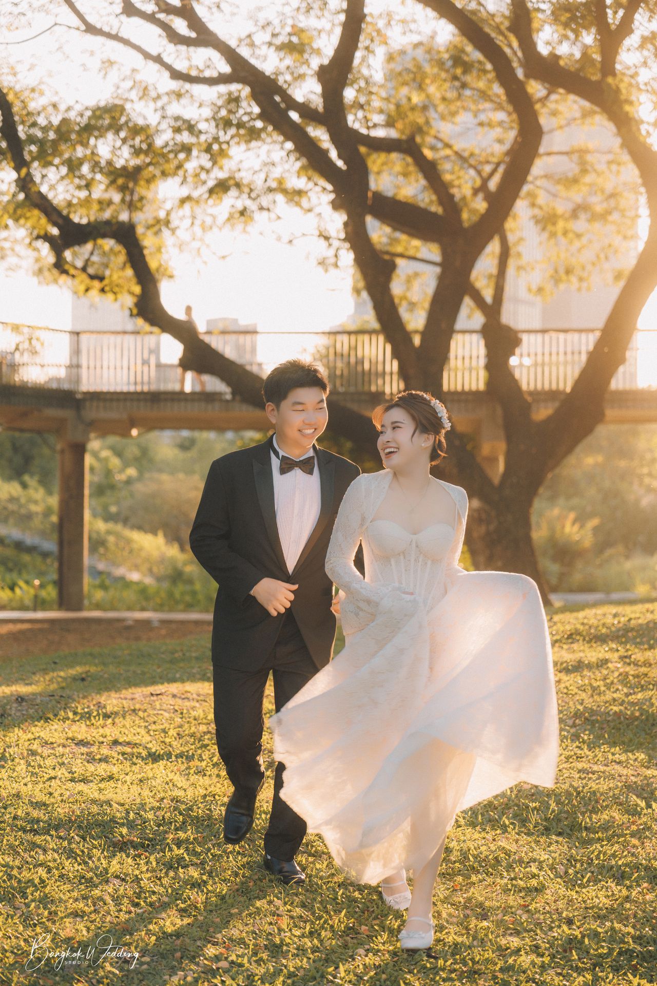 ถ่ายพรีเวดดิ้งสวนเบญ