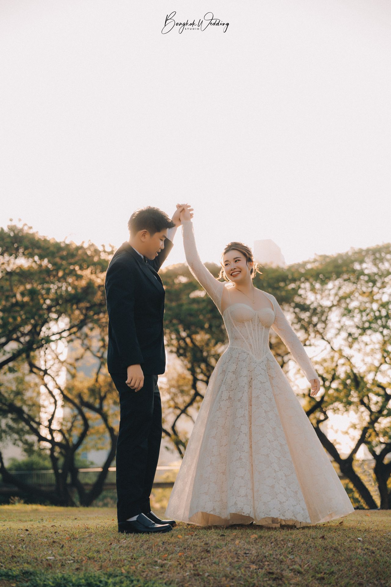 ถ่ายพรีเวดดิ้งสวนเบญ