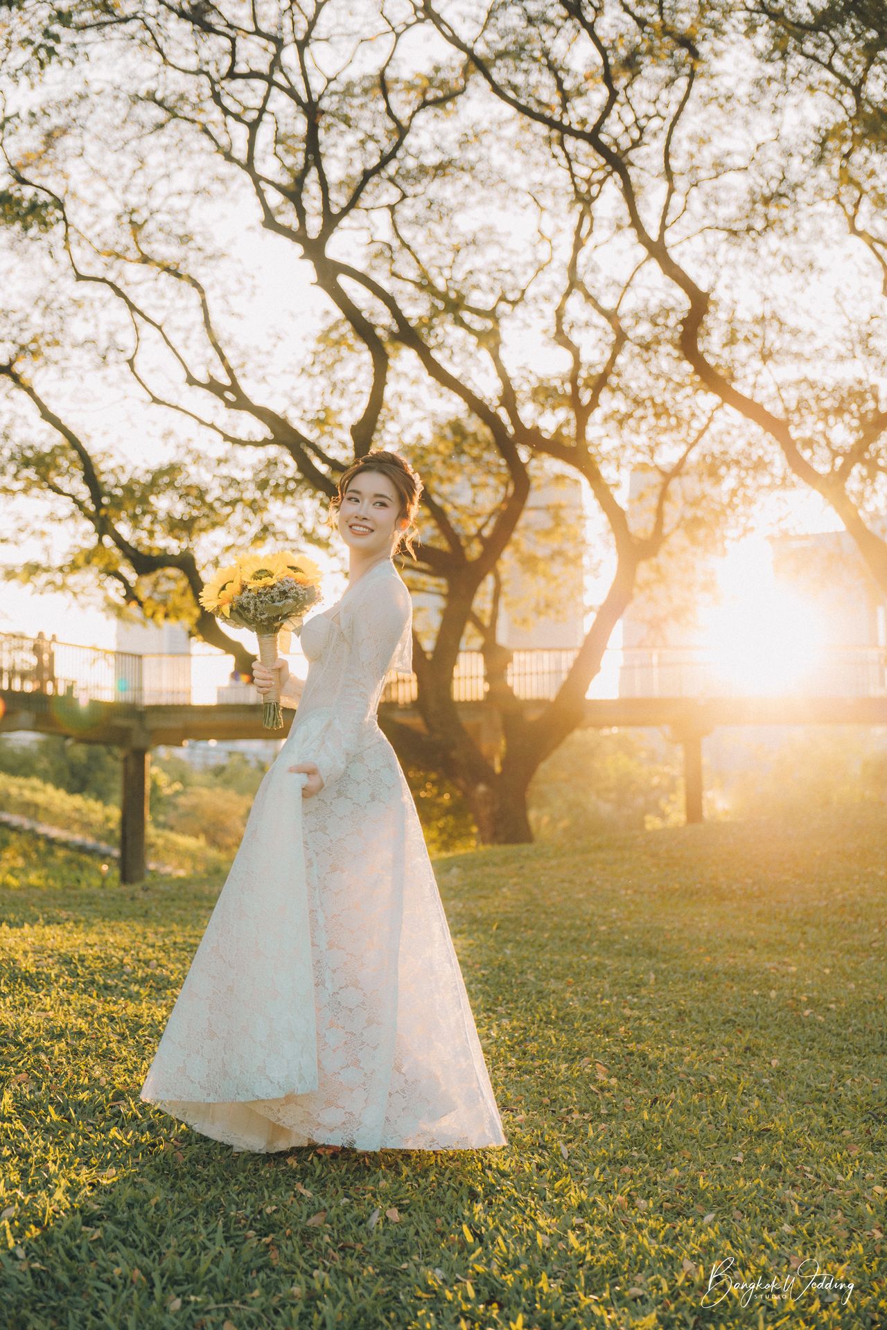 ถ่ายพรีเวดดิ้งสวนเบญ