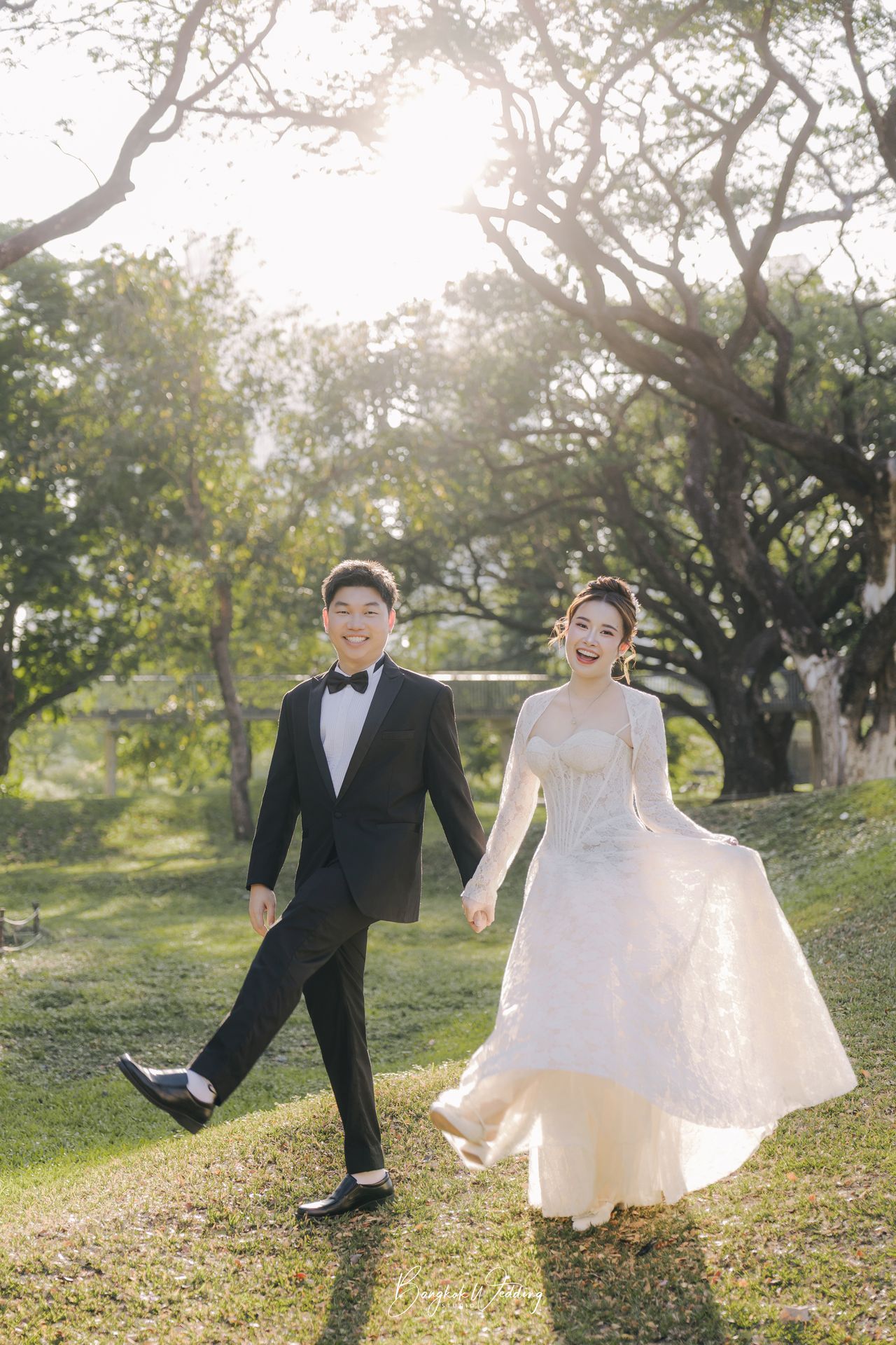 ถ่ายพรีเวดดิ้งสวนเบญ