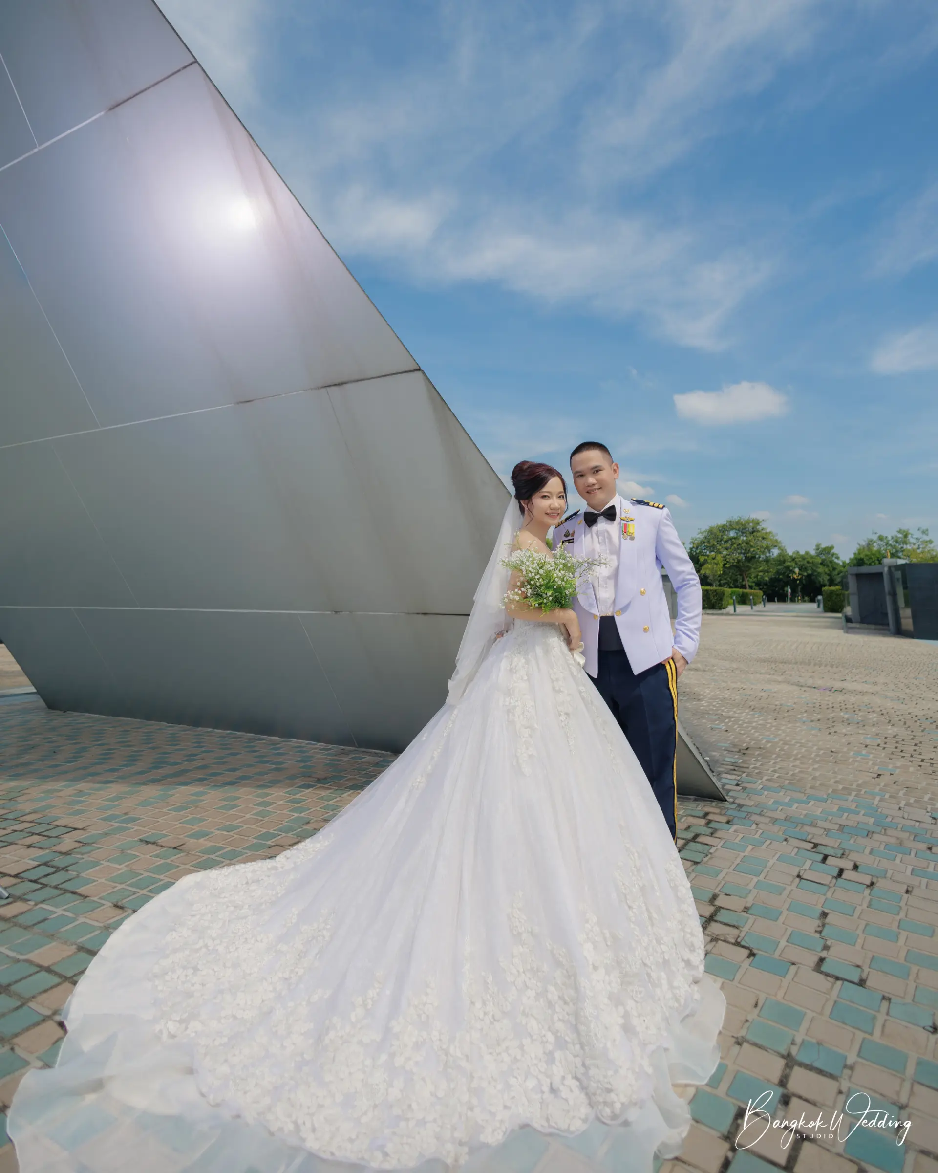 มุมถ่ายภาพโรแมนติกในอุทยานการบินกองทัพอากาศ