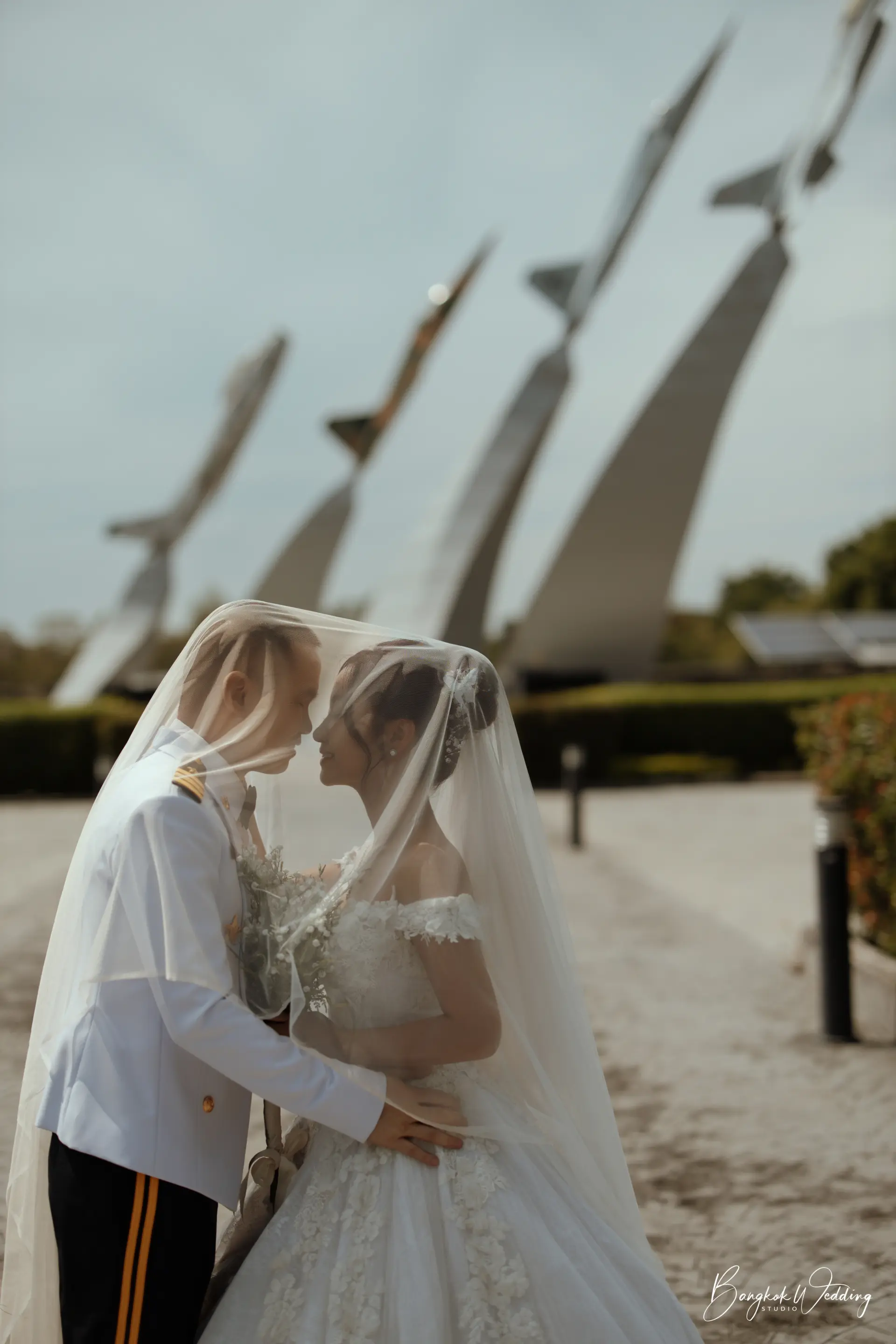 ถ่ายพรีเวดดิ้ง อุทยานการบินกองทัพอากาศ